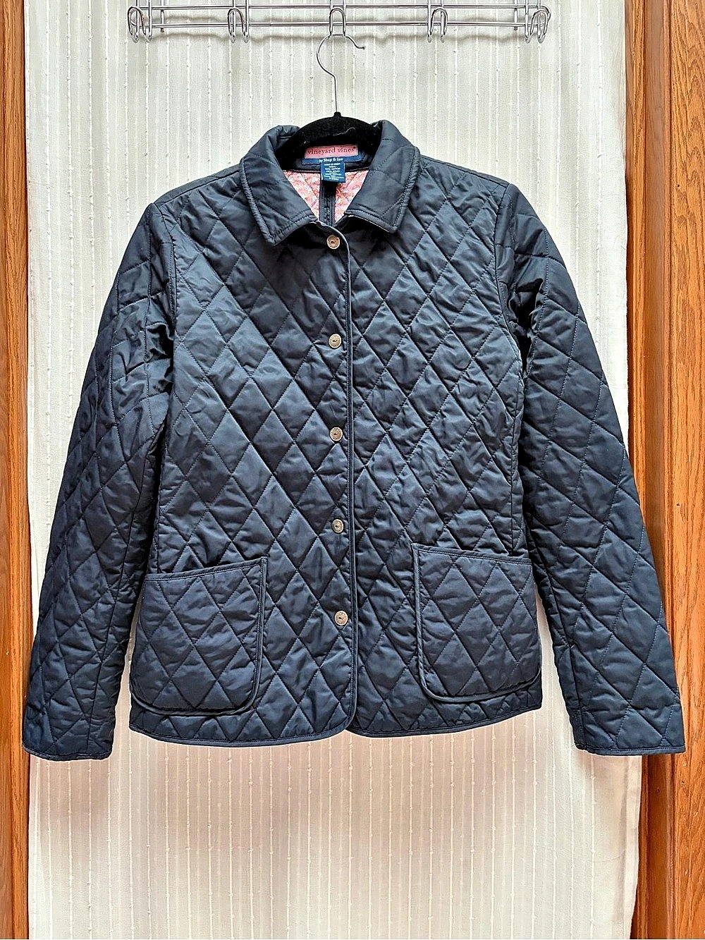 Vineyard Vines Quilted Jacket in Blue Size XS